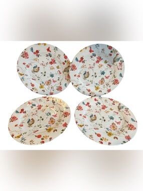 Prima Design Country  Dinner Plates - Set of 4 Melamine